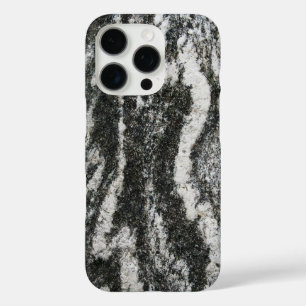 Coques iPhone 16 Pro Géologie Rocher gris avec Motif Feline