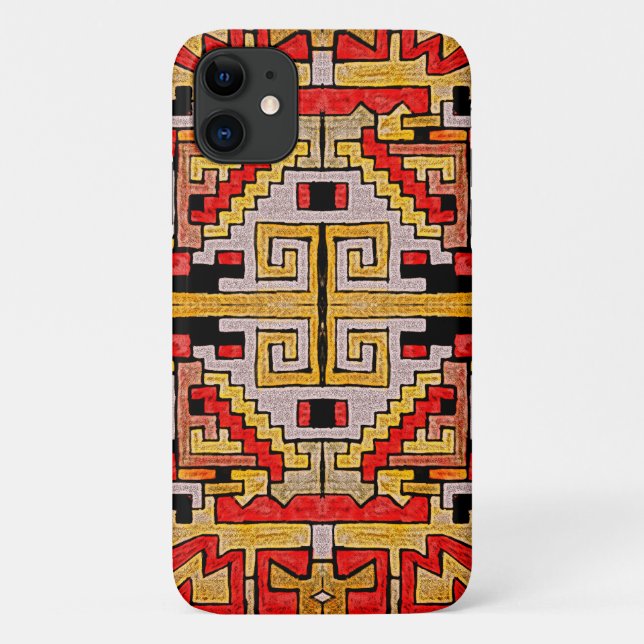Coques Case-Mate iPhone Géométhorique Tribal/Motif ethnique (Dos)