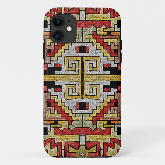 Coques Case-Mate iPhone Géométhorique Tribal/Motif ethnique (Dos)