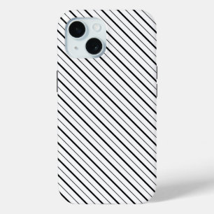 Coque Case-Mate iPhone Géométrie à ligne noire simple