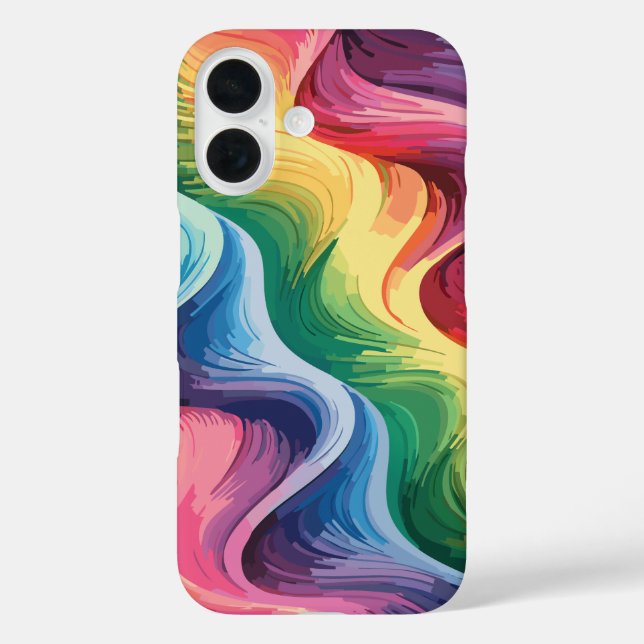 Coques Case-Mate iPhone Géométrie Abstraite moderne (Verso)