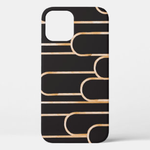 Case-Mate iPhone Case Géométrie Art Déco : Papier peint or Aquarelle