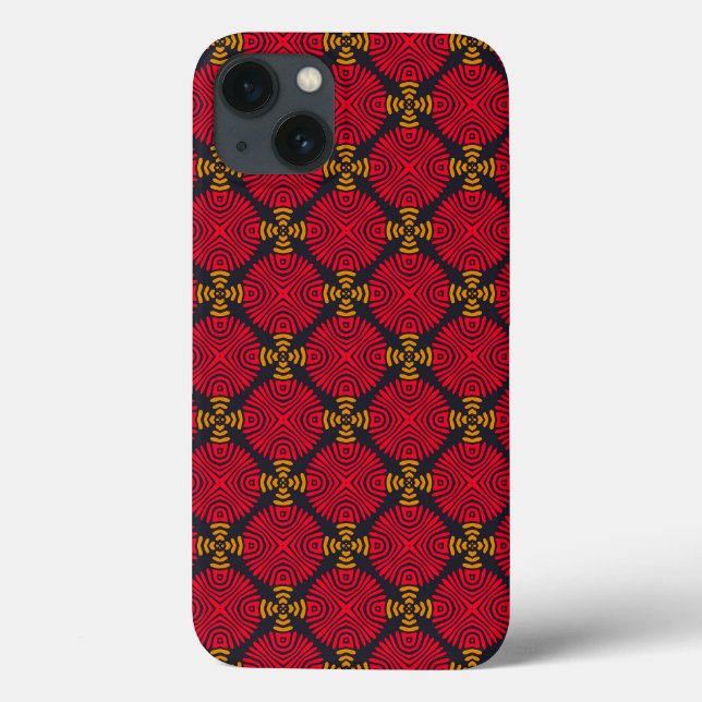 Coques Case-Mate iPhone Géométrie de dynastie : Motif chinois traditionnel (Verso)