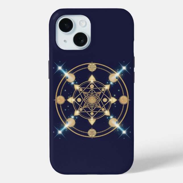 Coques Case-Mate iPhone Géométrie étoilée – Le Code de l'Infini (Verso)