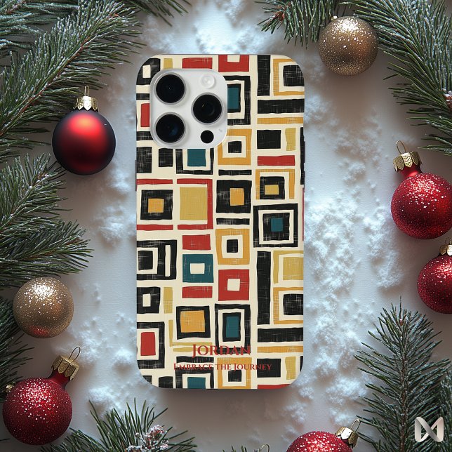 Coques Case-Mate iPhone Géométrie Ndebele Abstraite – Couche Artistique Vi (Créateur téléchargé)
