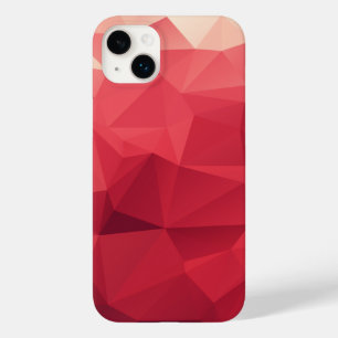 Coque Case-Mate iPhone Géométrique abstrait de rouge