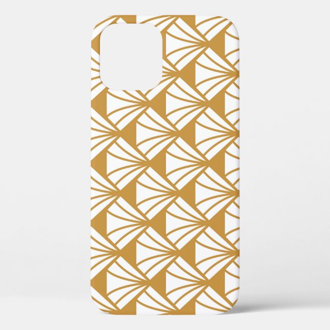 Coques Case-Mate iPhone Géométrique Classique : Art Déco Élégance. (Verso)