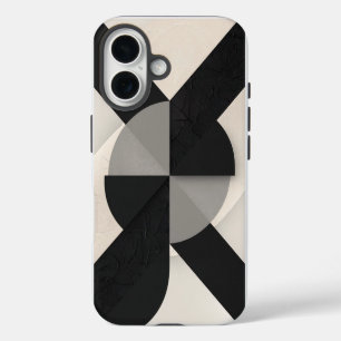 Coque Pour iPhone 16 Géométrique minimaliste moderne