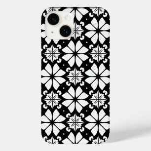 Coque Case-Mate iPhone Géométrique Noir et Blanc Abstrait