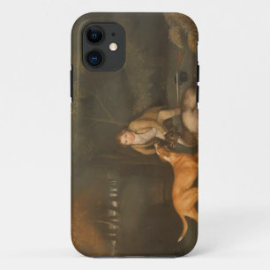 Etui iPhone Case-Mate George Stubbs- Freeman avec une daine et un chien