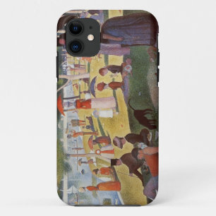Coque iPhone 11 Georges Seurat- dimanche midi, grande île de Jatt