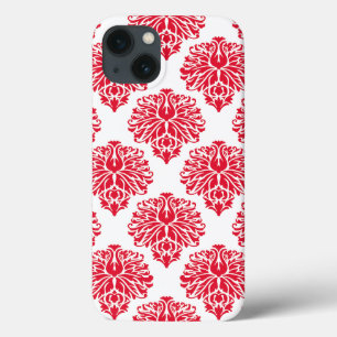 Coques Pour iPhone Geranium Elegant Damask