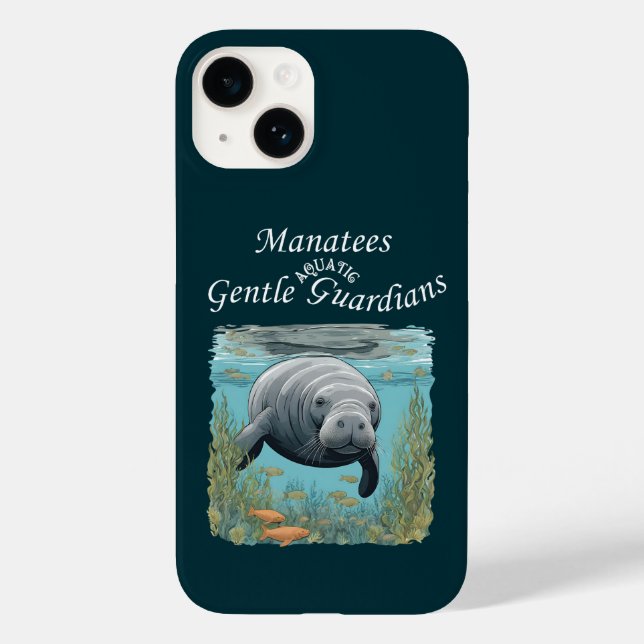 Coques Case-Mate iPhone Gère des gardiens aquatiques douces (Verso)