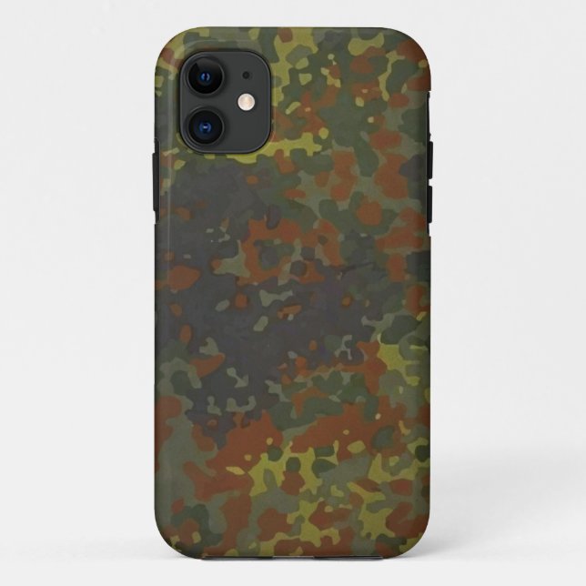 Coques Case-Mate iPhone German military Fleck camouflage (Dos)