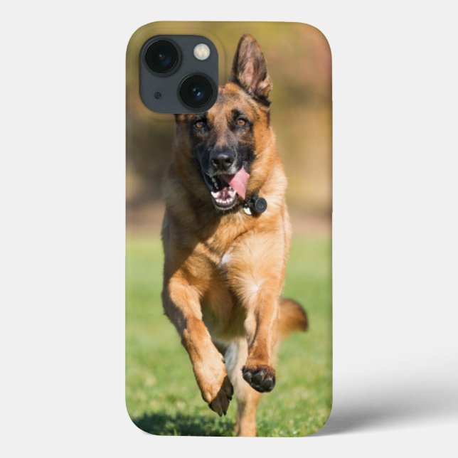 Coques Case-Mate iPhone German Shepherd Running (Verso)
