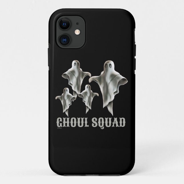 Coques Case-Mate iPhone GHOUL SQUAD drôle fantôme éffrayant (Dos)