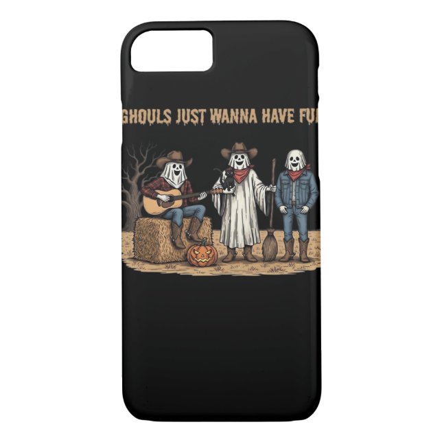Coques Case-Mate iPhone Ghouls veut juste s'amuser cadeaux d'Halloween aut (Dos)