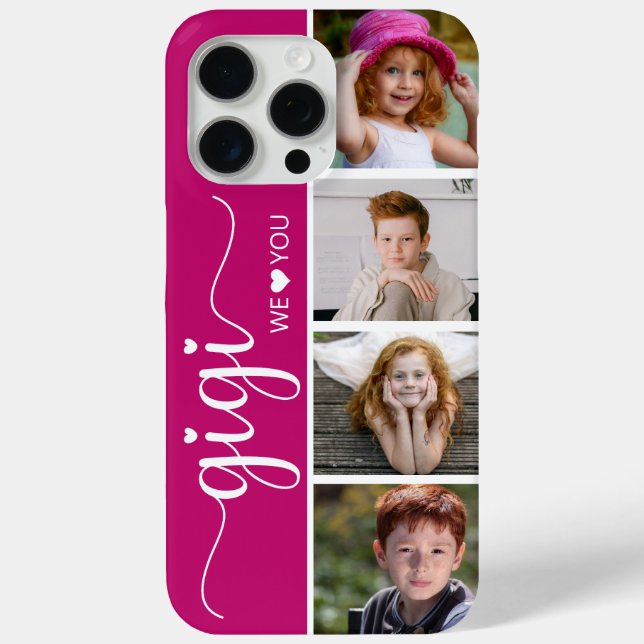 Coques Case-Mate iPhone Gigi 4 Photo (Verso)