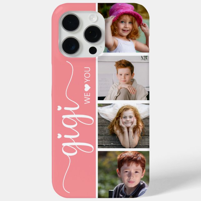 Coques Case-Mate iPhone Gigi 4 Photo (Verso)