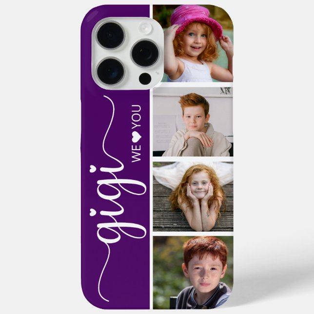 Coques Case-Mate iPhone Gigi 4 Photo (Verso)