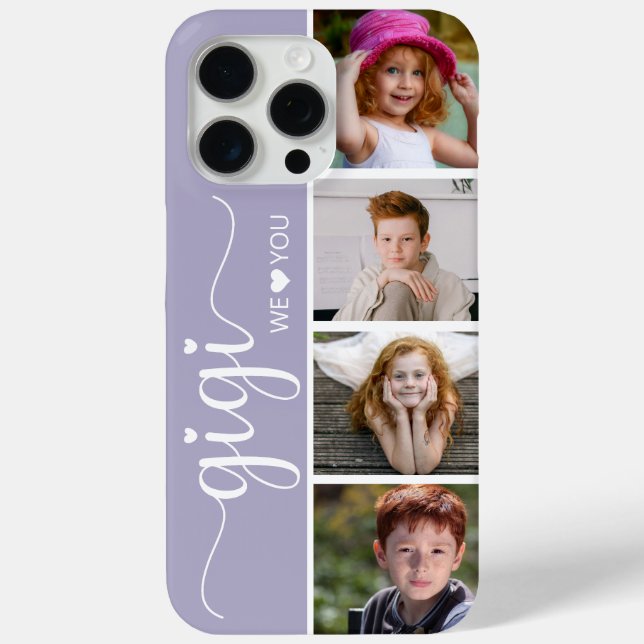Coques Case-Mate iPhone Gigi 4 Photo (Verso)