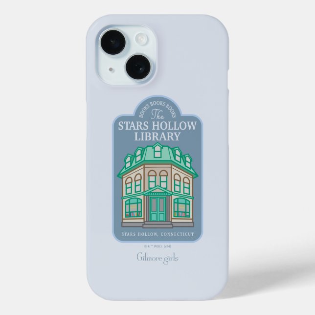 Coques Case-Mate iPhone Gilmore Girls | Bibliothèque Stars Hollow (Verso)