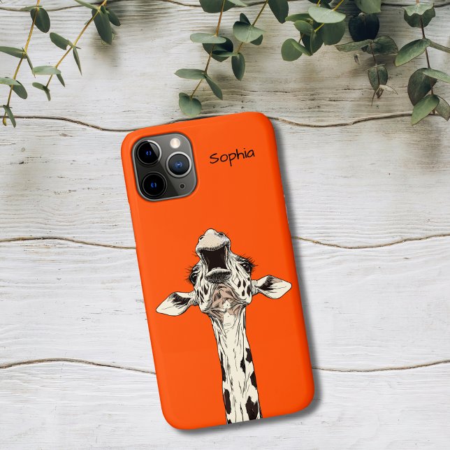 Coques Case-Mate iPhone Girafe Drôle (Créateur téléchargé)