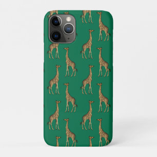 Case-Mate iPhone Case Girafe Mammifère Vert Émeraude Animal Sauvage Afri