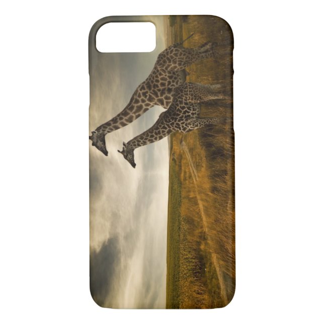 Coques Case-Mate iPhone Girafes et le paysage (Dos)