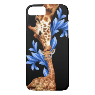 Coque Case-Mate Pour iPhone Girafes un amour de mère
