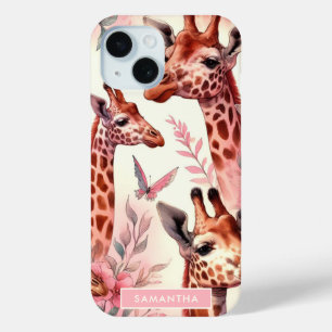 Coque Case-Mate iPhone Giraffe à l'aquarelle