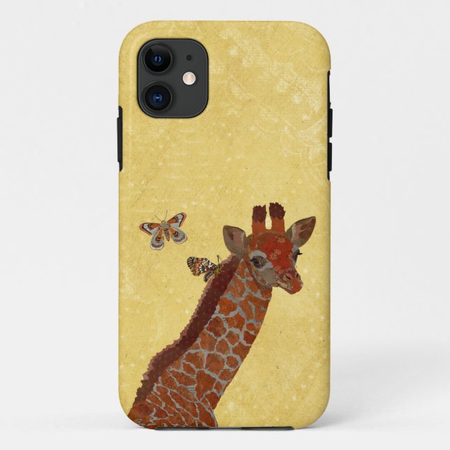COQUES Case-Mate iPhone GIRAFFE & BUTTERFLITS (Dos)