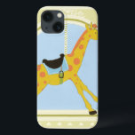 Coques Pour iPhone Giraffe de carrousel par Juin Erica Vess<br><div class="desc">Si vous ne pouvez pas vous rendre au parc et faire le tour de manège, cette impression peut être la prochaine meilleure alternative. Juin Erica Vess a fait cette incroyable interprétation d'une girafe de carrousel sur un arrière - plan bleu pastel et vert. Vous voulez juste faire un tour en...</div>