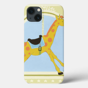Coques Pour iPhone Giraffe de carrousel par Juin Erica Vess