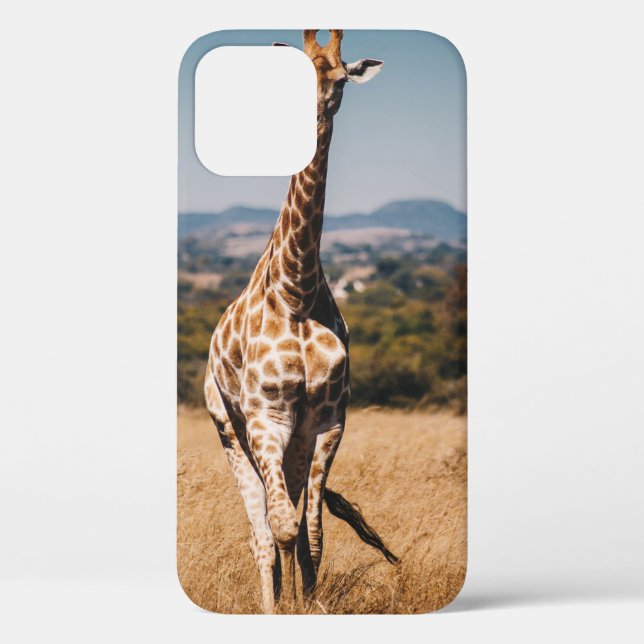 COQUES Case-Mate iPhone GIRAFFE ENTOURÉ DE GRASS BROWN (Verso)