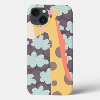 Etui iPhone Case-Mate Giraffe et nuages