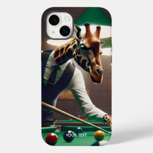 Coque Case-Mate iPhone Giraffe Imaginaire Jouer Snooker