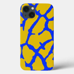 Case-Mate iPhone Case Giraffe Imprimer bleu jaune