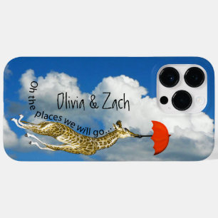 Coque Case-Mate iPhone Giraffe Oh the Places We Will Go - Couverture iPho