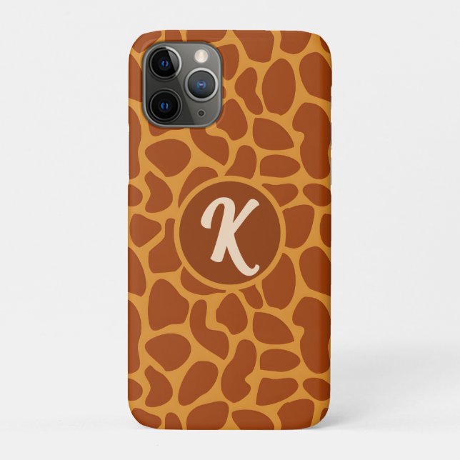 Coques Case-Mate iPhone Giraffe Peau animale (Dos)