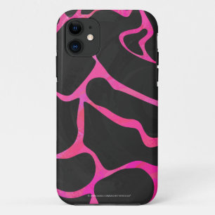 Coque Case-Mate iPhone Giraffe rose chaude et noire