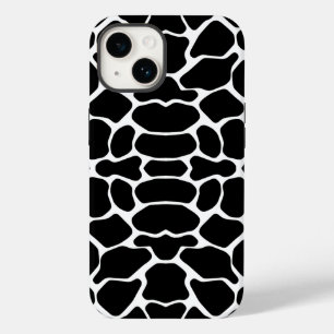 Coque Pour iPhone 14 Giraffe Safari noire
