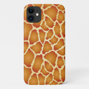 Case-Mate iPhone Case Giraffe Véritable Peau Texture Brown