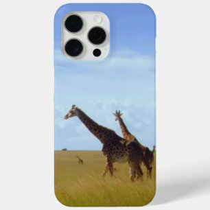 Coque iPhone 15 Pro Max Giraffes africaines Safari