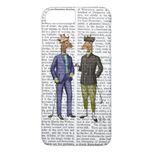 Coque iPhone 7 Plus Giraffes de golf 2