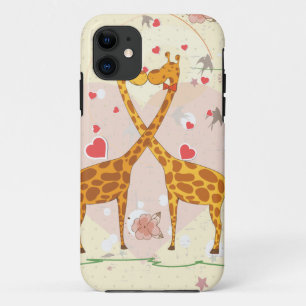 Etui iPhone Case-Mate Giraffes en amour