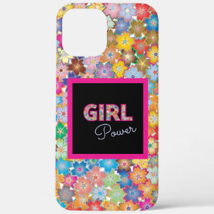 Case-Mate iPhone Case Girl Power   Fille rose belles femmes Fleurs sauva