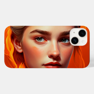 Coque Case-Mate iPhone Girl with blue eyes