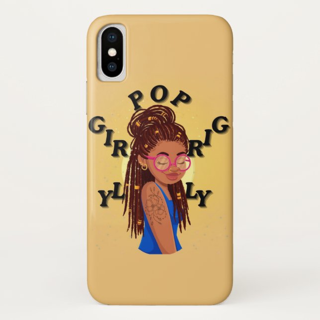 Coques Case-Mate iPhone Girly pop locs phone case  (Dos)
