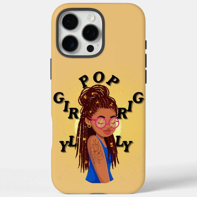 Coques Case-Mate iPhone Girly pop locs phone case (Verso)